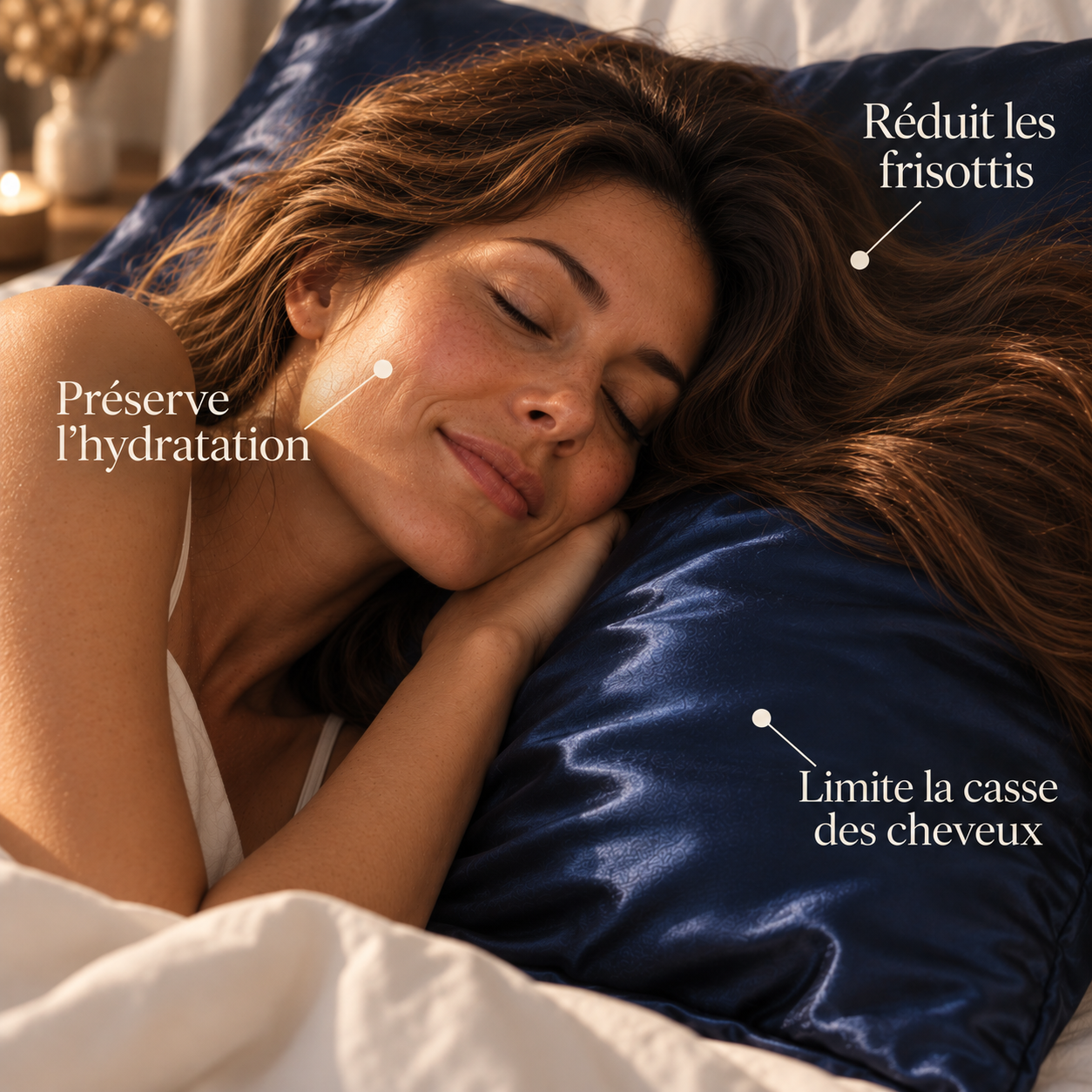 TAIE D'OREILLER 100% PURE SOIE DE MÛRIER - LA SONGERIE™